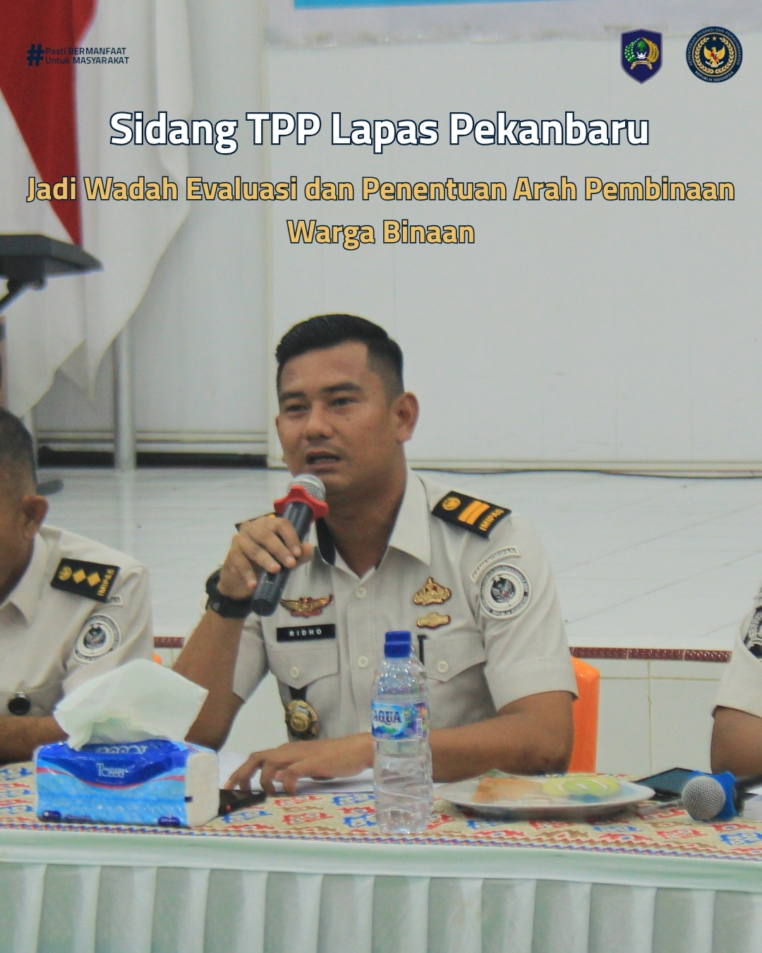 Sidang TPP Lapas Pekanbaru Jadi Wadah Evaluasi dan Penentuan Arah Pembinaan Warga Binaan